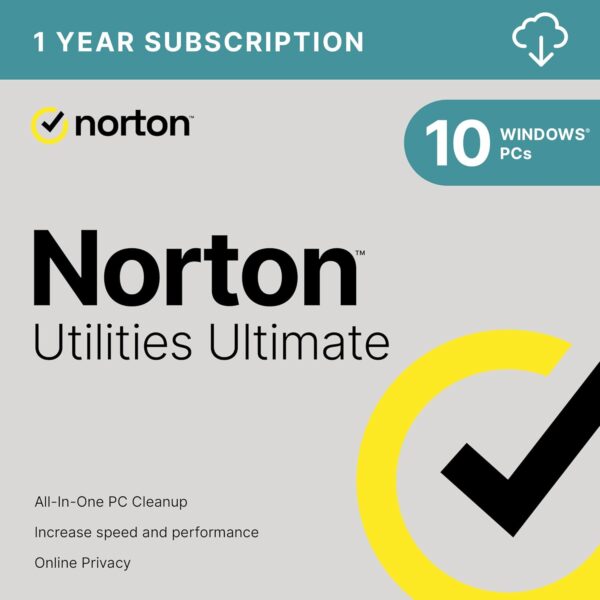 Norton Utilities 1 year 10 Devices Email Delivery